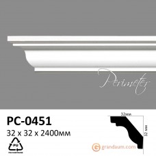 Карниз с гладким профилем Perimeter PC-0451 